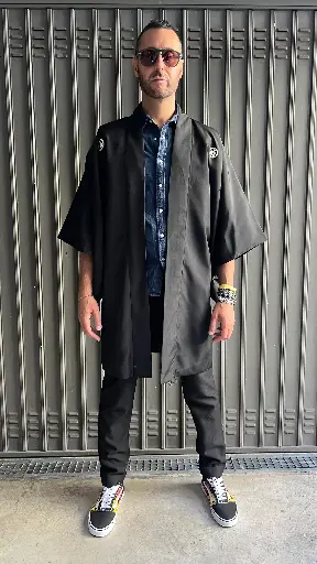 [A1KVB] Kimono vintage birds