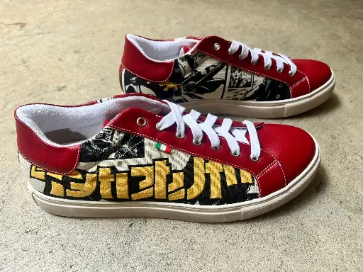 [39MPE45] Manga Sneaker Prune Ecru