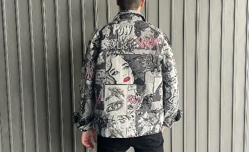 [18GDWG] Giacca Davide Wow Gray