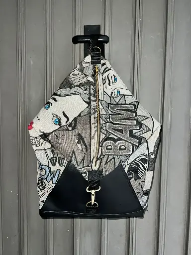 [37ZLWT] Zaino Letter Wow Taupe