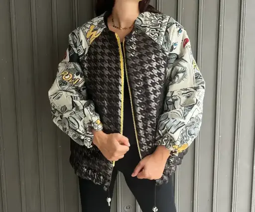 [9BCWE-R] Bomber Pied de Cocque